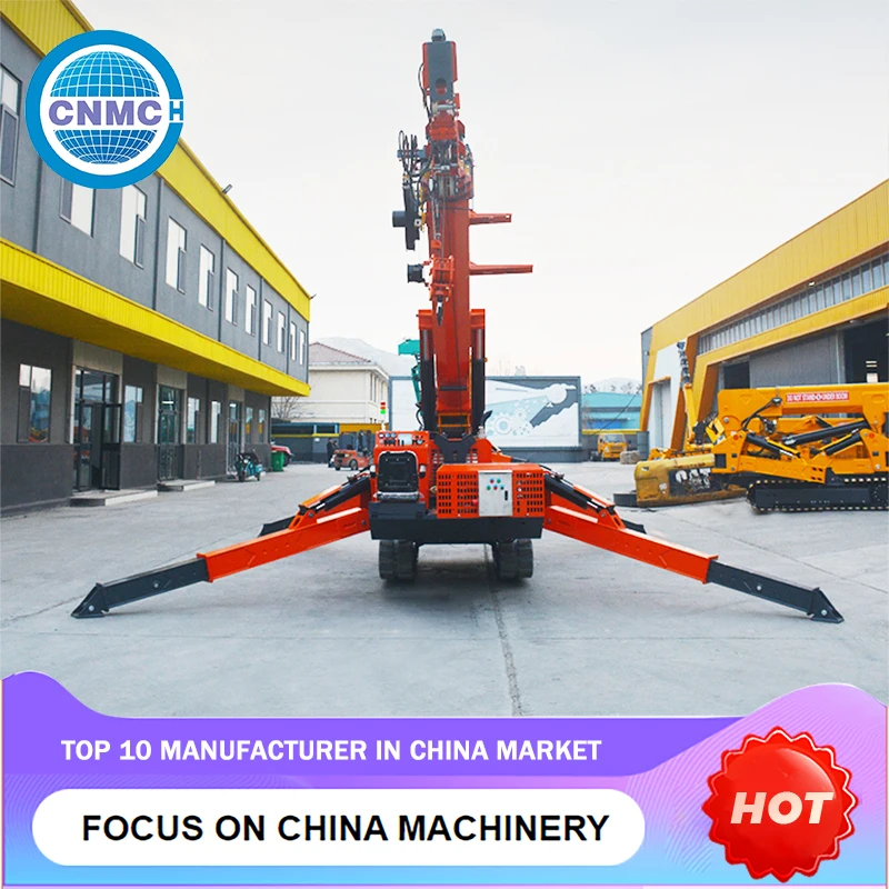 High Quality Hydraulic Crane Lift Multifunctional Customizable Portable Factory Direct Sales Mini Crane 1000kg EPA Certification