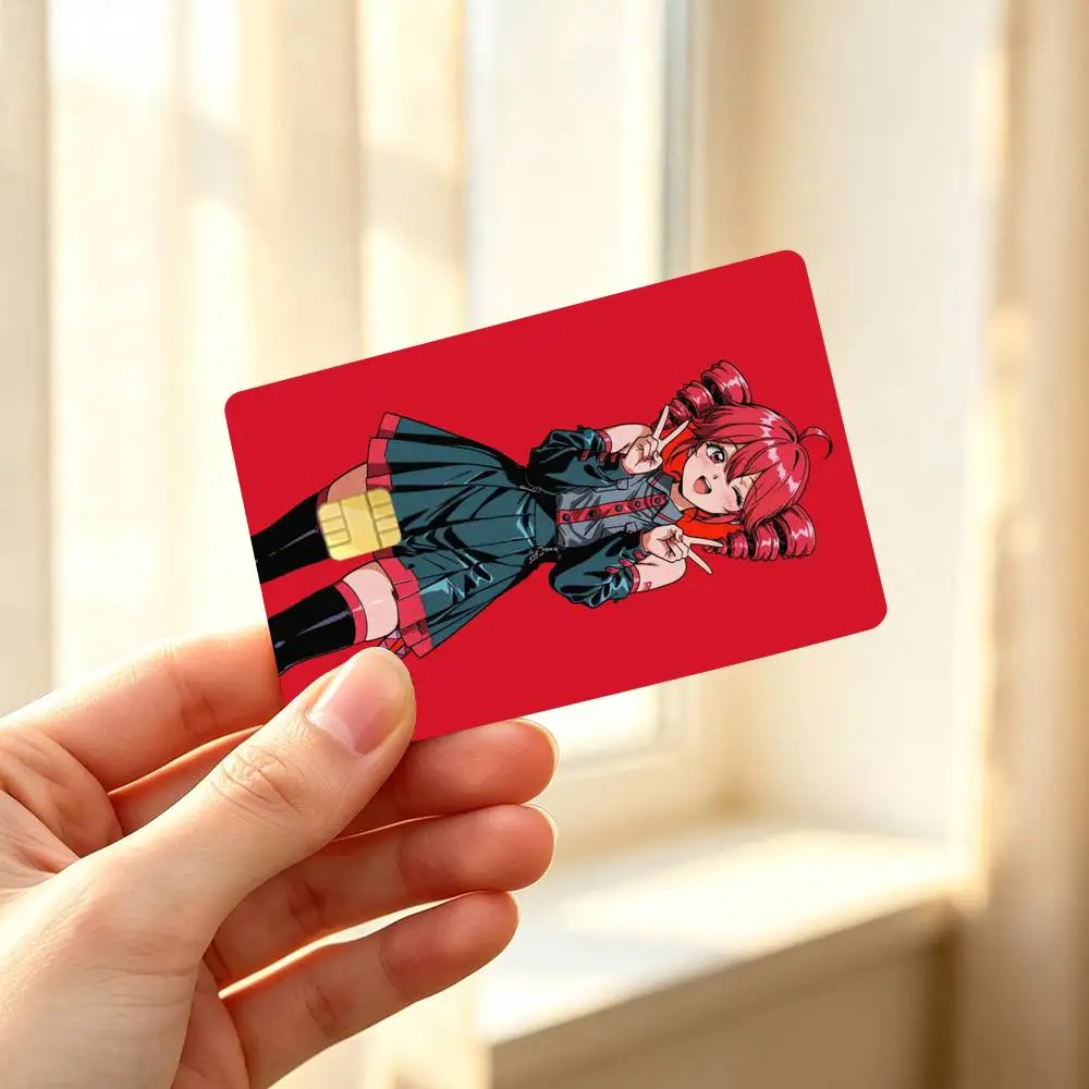 K-Kasane T-Teto Credit Card HD Stickers Premium matte film effectively prevents fingerprints and daily abrasion.