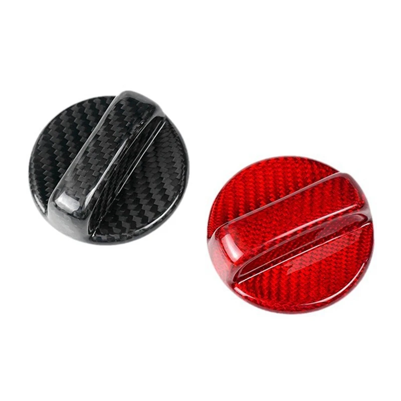 Real Hard Carbon Fiber Car Fuel Tank Cap For Subaru BRZ 2021-2023 WRX STI XV Forester Outback Legacy Crosstrek