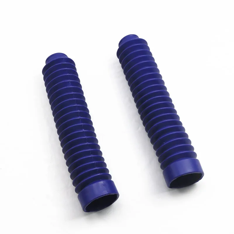 30mm 포크 오토바이 파란색 고무 부팅 범용 먼지 재킷 커버, 더트 바이크