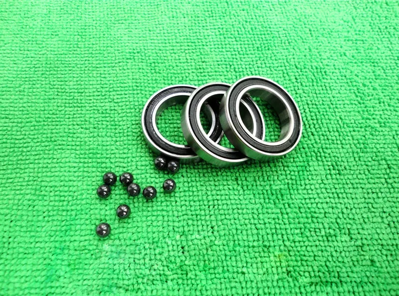 6802 Hybrid Ceramic Bearing 15x24x5 mm ABEC-1 ( 1 PC ) Bicycle Bottom Brackets & Spares 6802RS Si3N4 Ball Bearings