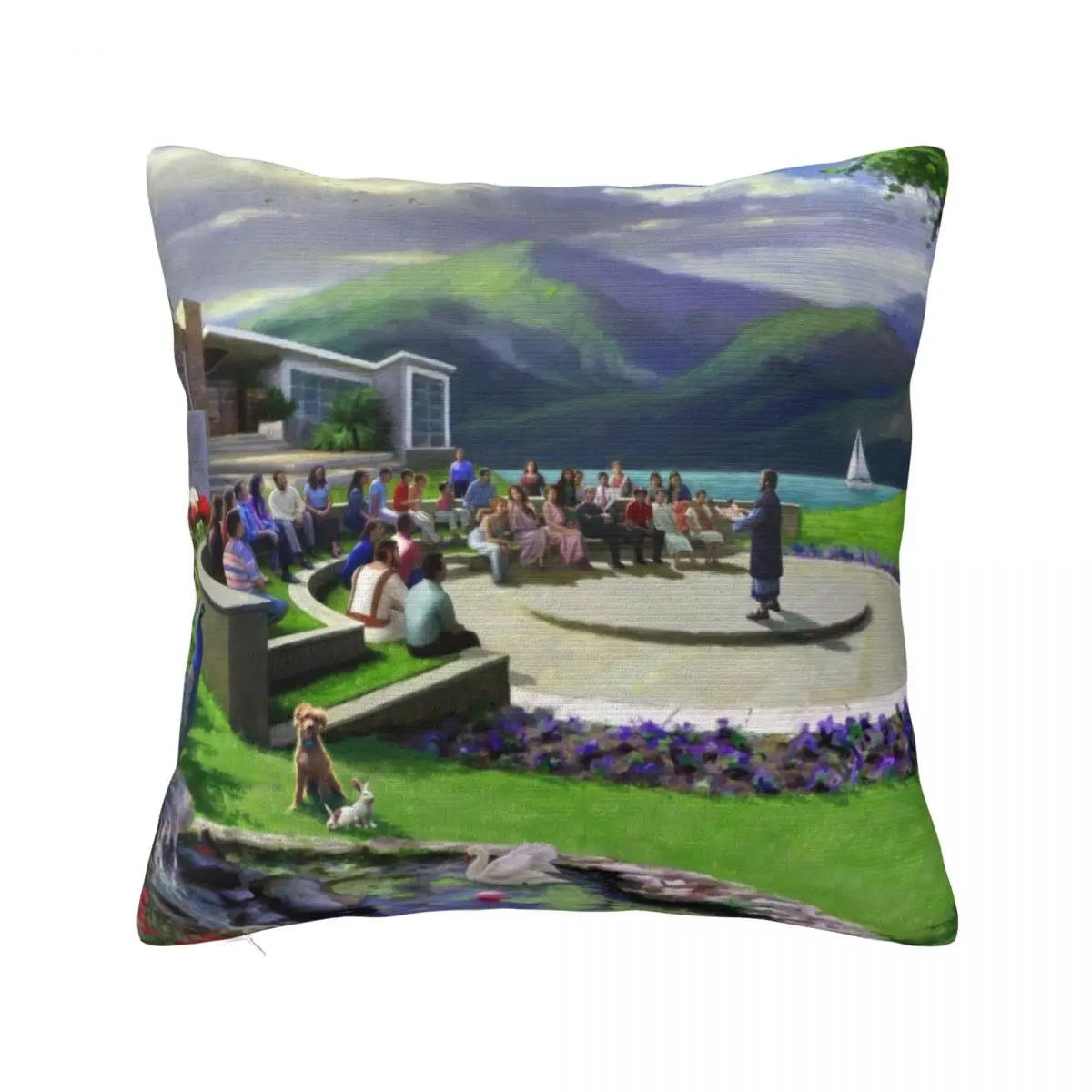

The New Scrolls Throw Pillow christmas cushions covers Pillowcases Cushion Covers Sofa Custom Cushion Photo