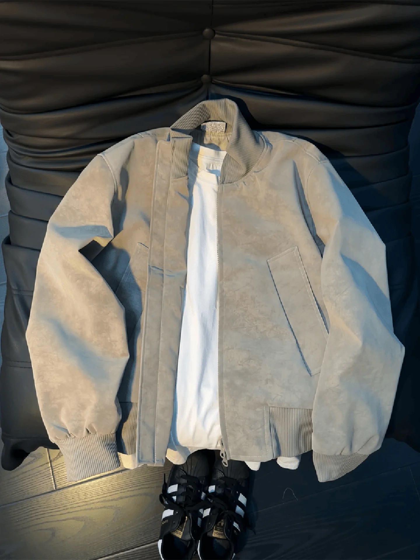 

Легкая матовая куртка-бомбер из искусственной кожи для мужчин, весенне-осенняя, в американском стиле, для бейсбола и мотоцикла