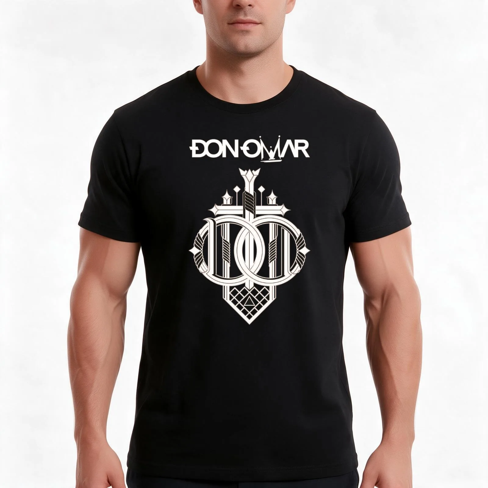 Don Omar El Rey King of Kings of Reggaeton Music Puerto Rico T-Shirt, Summer Casual Cotton Tee, Oversized Streetwear Tops