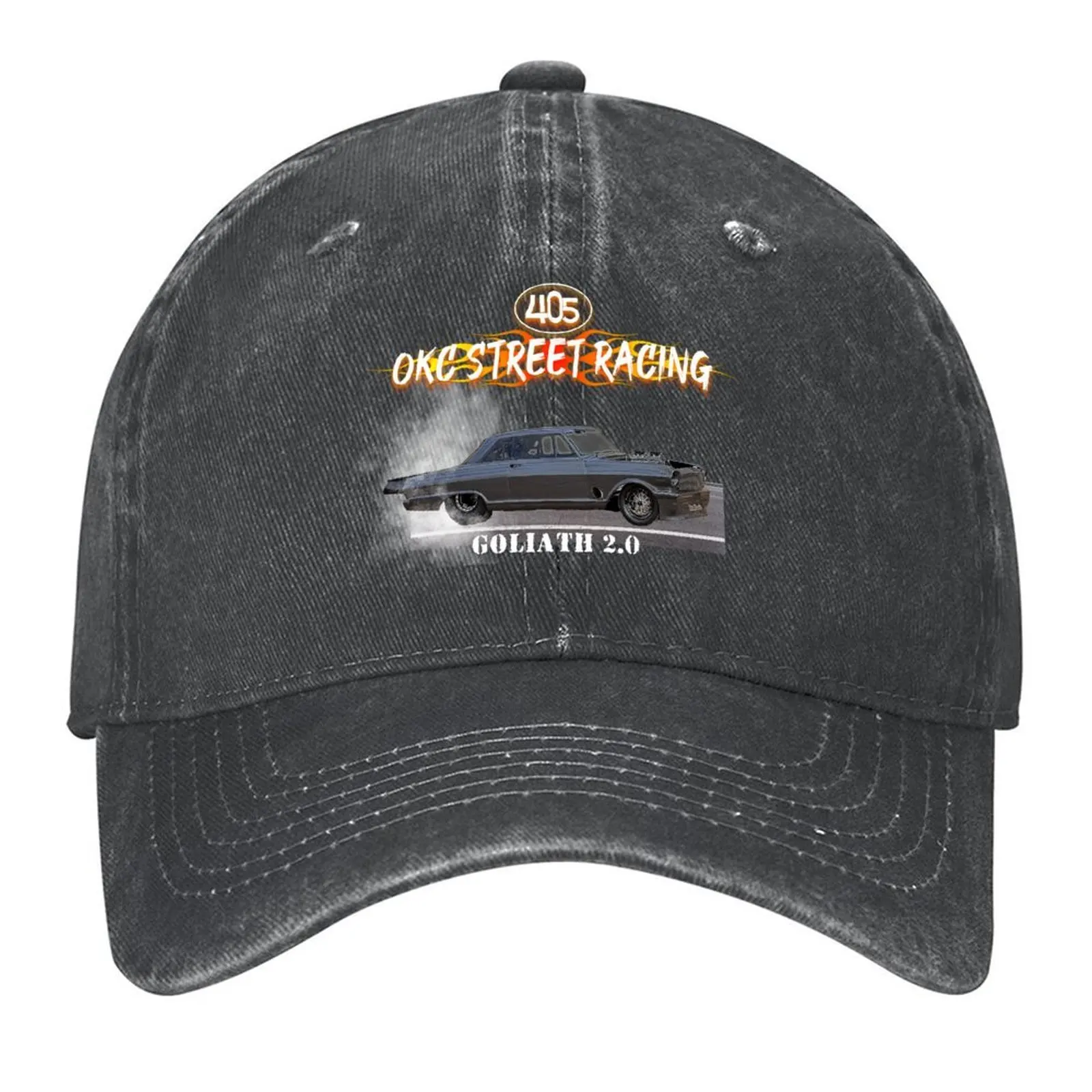 

Outlaws Street Racing 405 OG AF OKC Street Racers, Goliath, Murder Nova, Fireball Camero, Dominator, Doc Baseball Cap