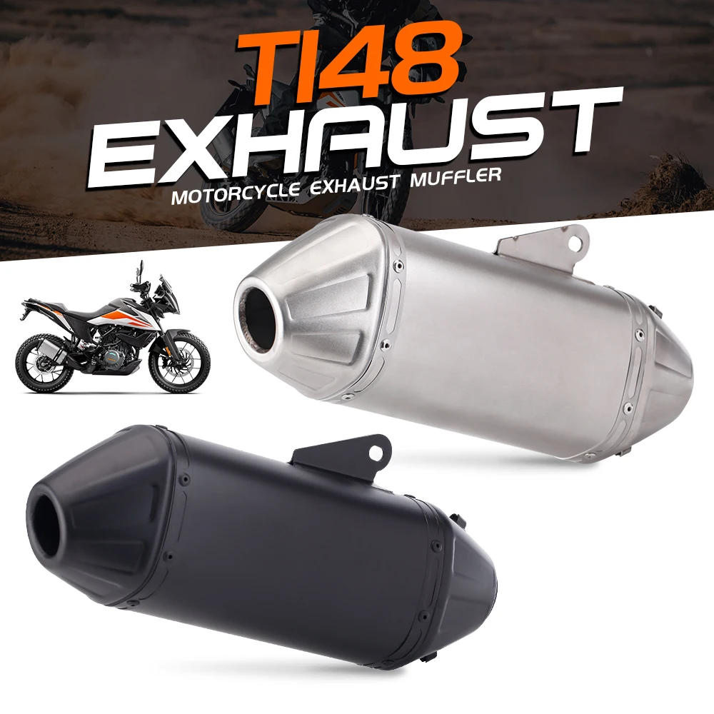 

Used for CRF250CRF300CRF150F850F750T148ADV750Z400R3 motorcycle muffler exhaust off-road pipe series 51MM caliber exhaust pipe
