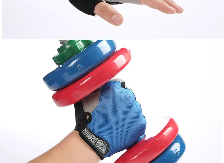 Gewichtheben Gym Handschuhe Fitness Training Fingerlose Männer Frauen Bodybuilding Übung Sport Handschuhe Radfahren Anti Slip Atmungsaktiv – Detail 10