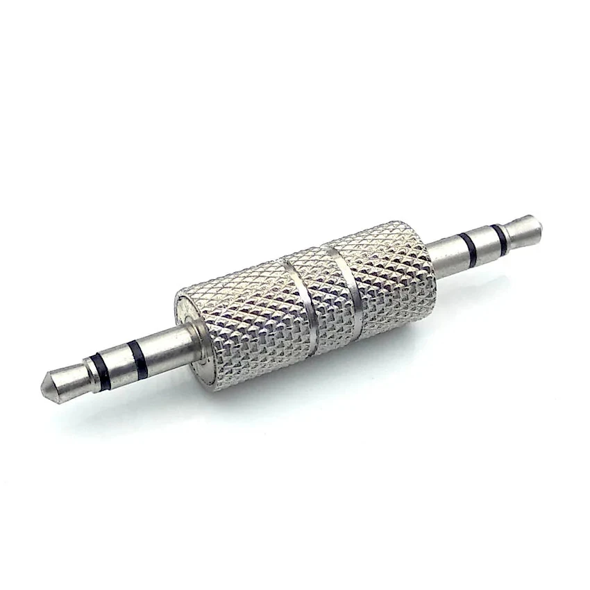 2 قطعة 3.5 مللي متر ستيريو ذكر إلى 3.5 مللي متر ذكر سماعة محول الصوت جاك مقرنة موصل #6