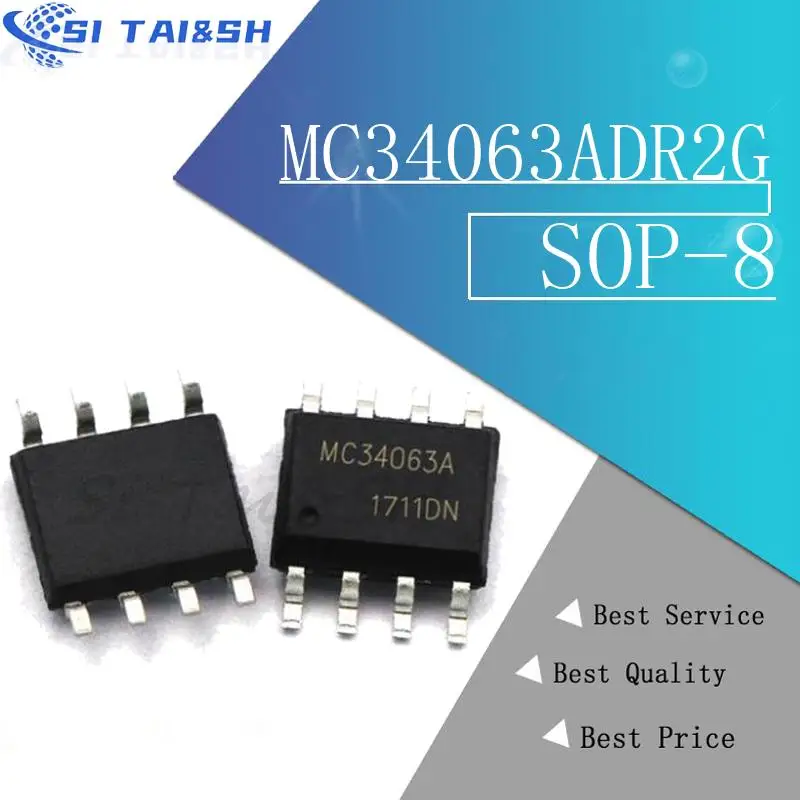 10pcs MC33063ADR2G SOP-8 MC33063A MC33063ADR SOP MC33152DR2G MC33152 MC33078DR2G MC33078 MC33178 MC33202 MC34063 MC34063A