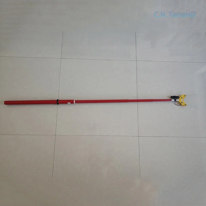 Insulator Zero Value Tester Epoxy Resin Live Line Detection Rod Telescopic Pole for Power Line Maintenance