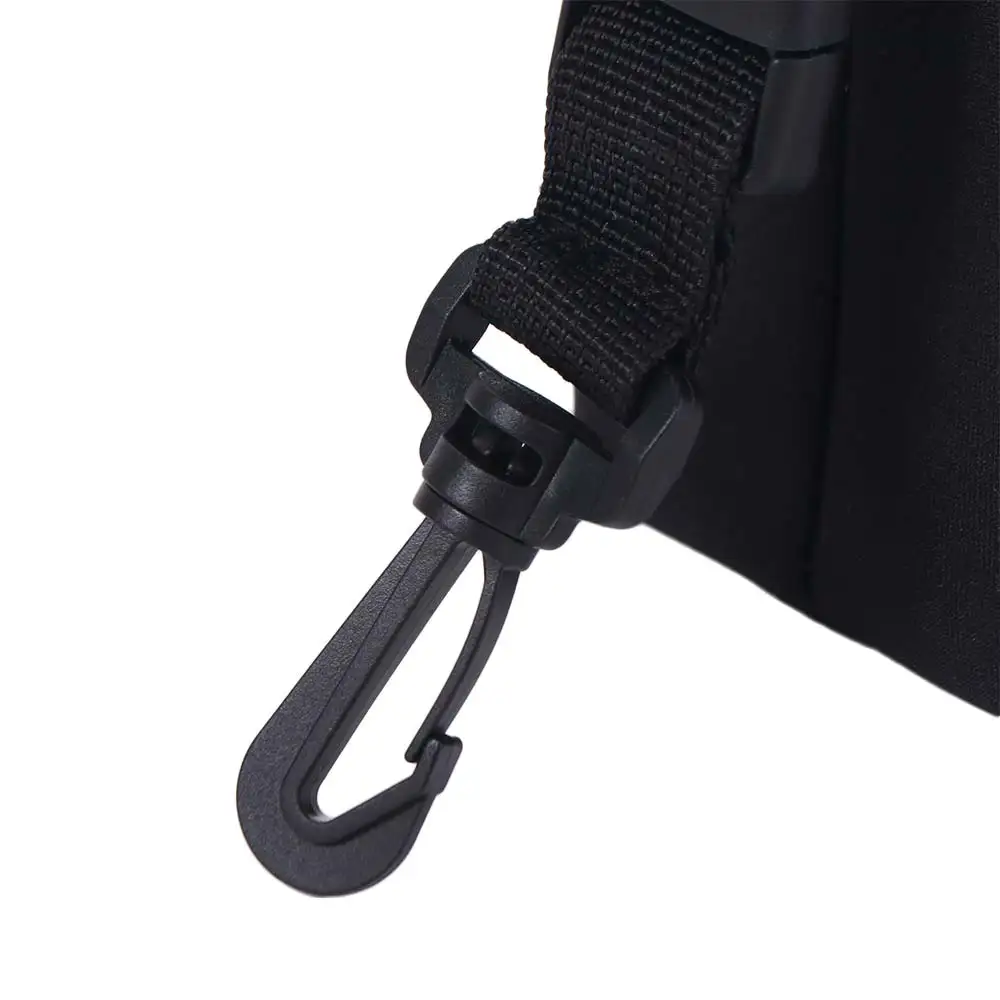 

Leak-Proof Golf Cleaning Bag Easy To Carry With Detachable Clip Golf Ball Scrub Bag Black Lightweight Golf Club Wash Bag