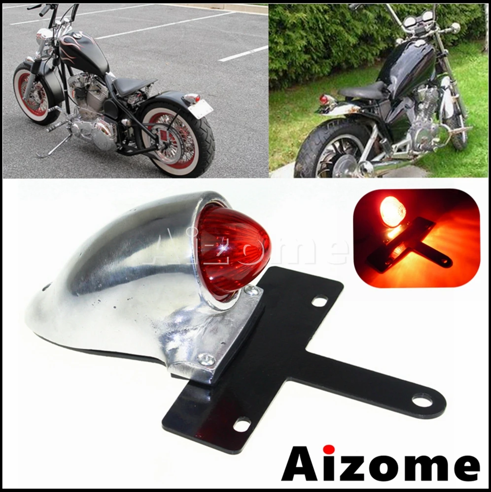 Reto Motorcycle LED Tail Light Rear Brake Stop Lamp For Harley