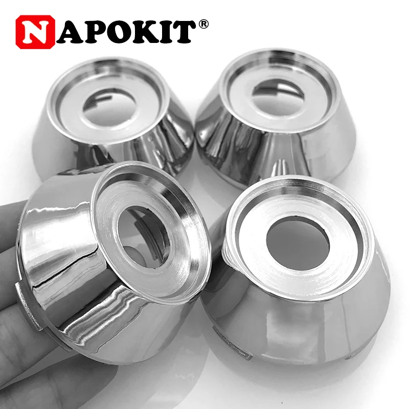 4pcs Blank 64mm Outer 61mm Inner Car Rim Hub Cap For SSR Enkei Rays Vossen Wheel Center Caps Cover