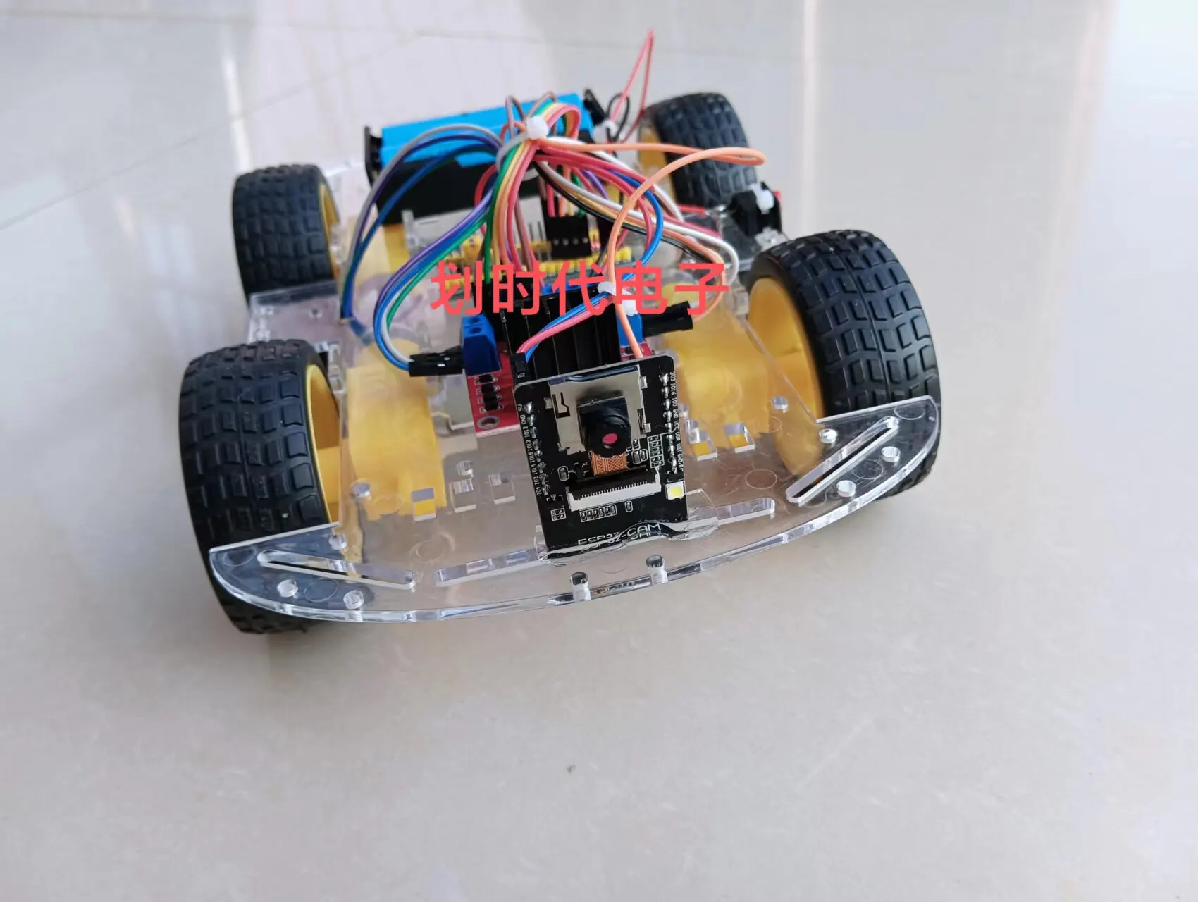 Four-wheel Vehicle STM32 Video Surveillance Car, WIFI Video Car, Remote Control Intelligent Car