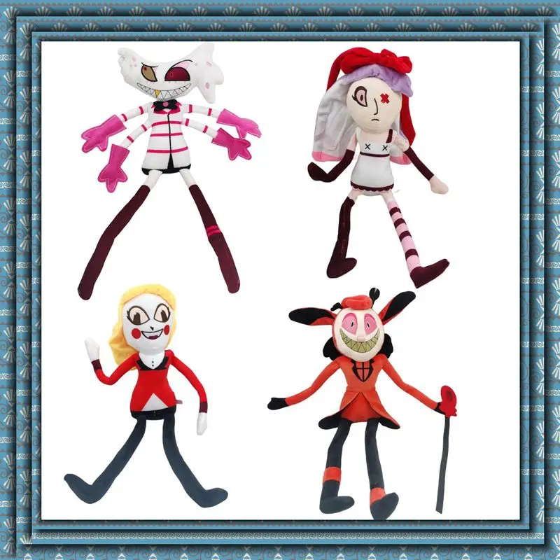 

New Anime Plush Alastor Cute Stuffed Animal Funny Figure Toy For Birthday Christmas Gifts Ideal Filled Animal Toys & Hobbies