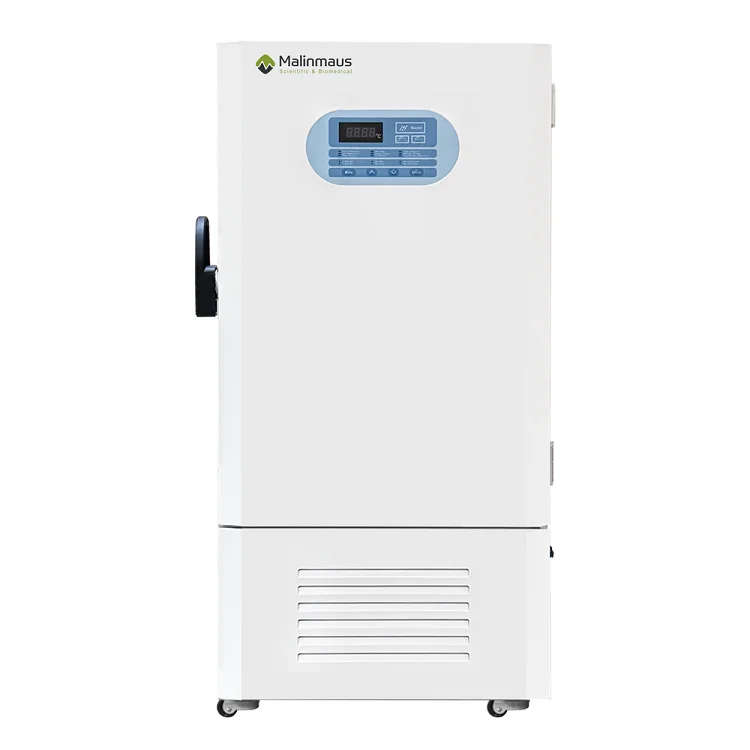 Suitable for all new smart devicesMalinmaus 180L -86C Ultra Low Temperature zer with Direct Cooling and Stainless Steel Cons