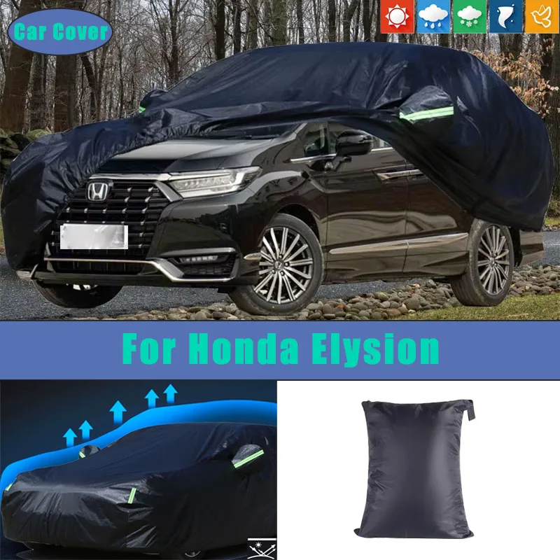 

For Honda Elysion Car Full Outer Covers Outdoor Waterproof Dustproof Sun Rain Snow Protection Exterior Car Accessories