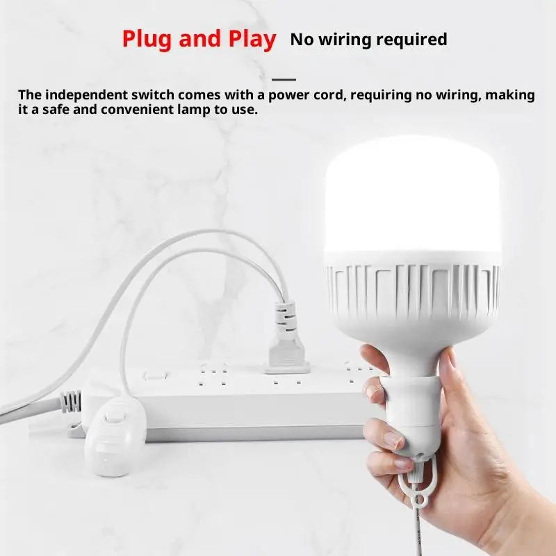 5/8M Lamp Bases Universal With Switch Led Bulb Socket Adapter Suspension E27 Screw Lamp Holder Accessories Tools