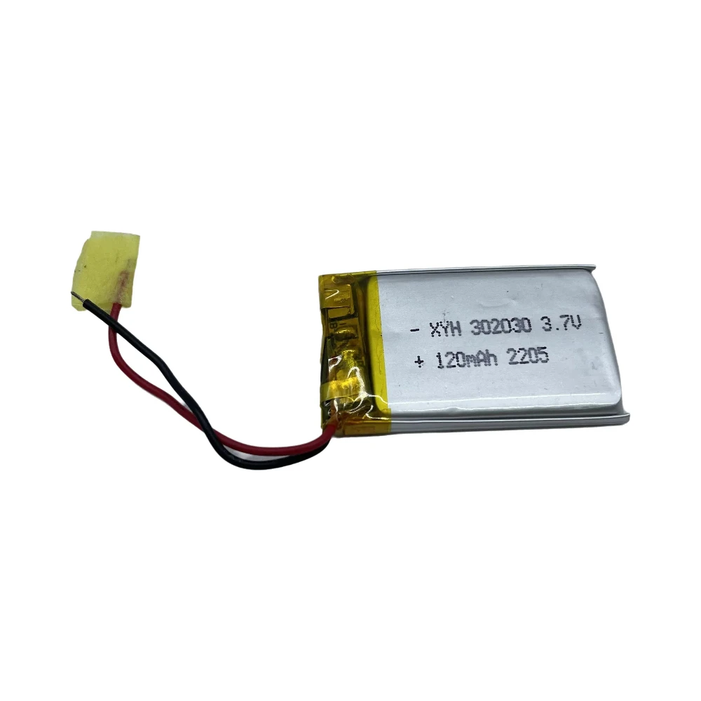 Rechargeable 3.7V 120Mah 302030   Polymer Ion Battery For SMART WATCH MP133 GPS DVD TABLET ELECTRIC TOYS MP3 MOBILE POWER