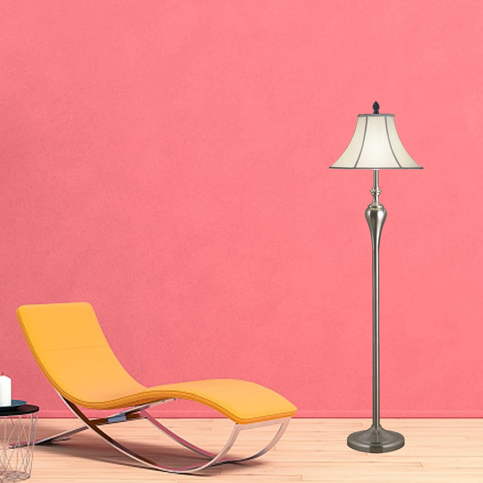 

2Pcs Table Light Finial Decorative Light Knob Modern Simple Lampshade Holder Knobs for Living Room Bedroom Floor Lamp Accessory