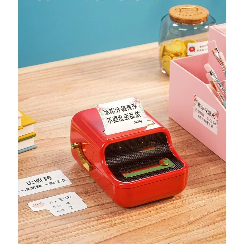 Upgrade B21 Kleidung Schmuck Preiskabel Barcode Aufkleber 20-50mm Handy App Bluetooth Tragbare Drahtlose Mini Thermo Label