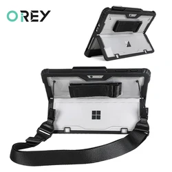 For Microsoft Surface Pro 9 10 11 Case Protect Cover For Surface Pro 8 4 5 6 7 Plus GO 1 2 3 Case With Magnetic Pen Holder Strap