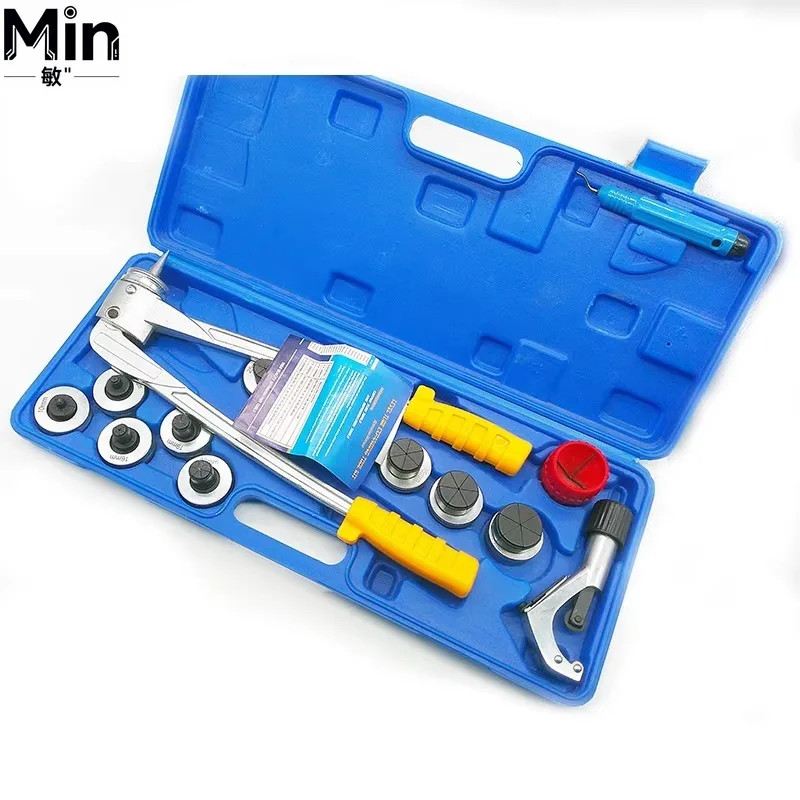 CT-100AL 10-42mm Hydraulic Manual Tube Expander Pipe Flaring Bender Tool for Copper Aluminum Pipes