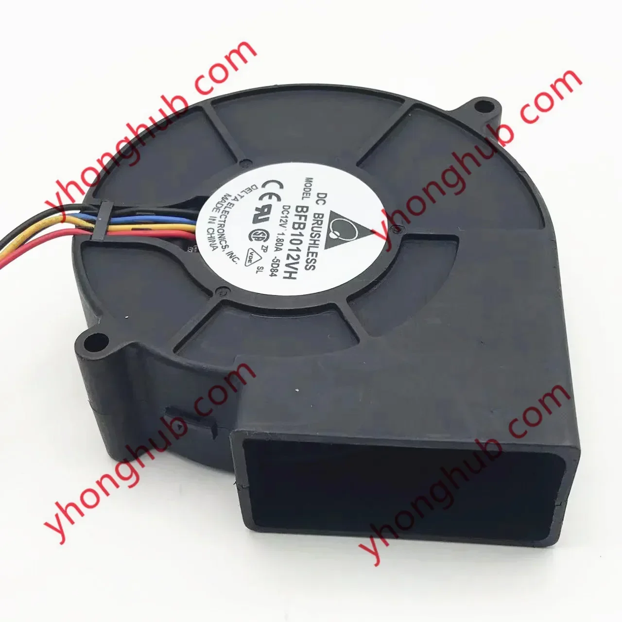 

Delta Electronics BFB1012VH 5D84 Server Blower Fan DC 12V 1.80A 97x97x33mm 4-Wire