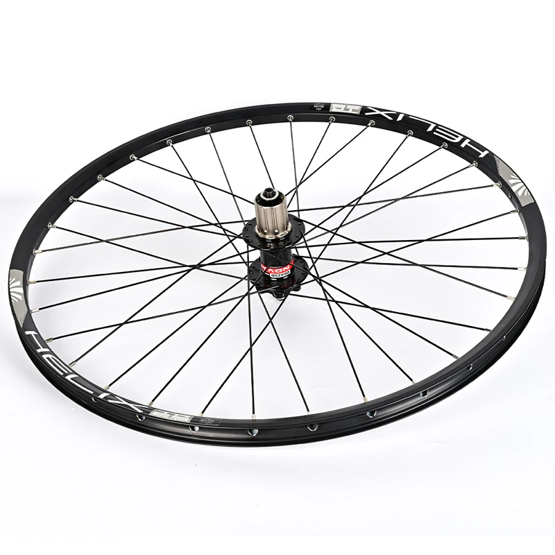 Komponen Roda Sepeda Set Roda Sepeda Gunung Mtb 26/27.5/29 Inci 32 Lubang dengan Bantalan Hub Set Roda Sepeda Suku Cadang Sepeda