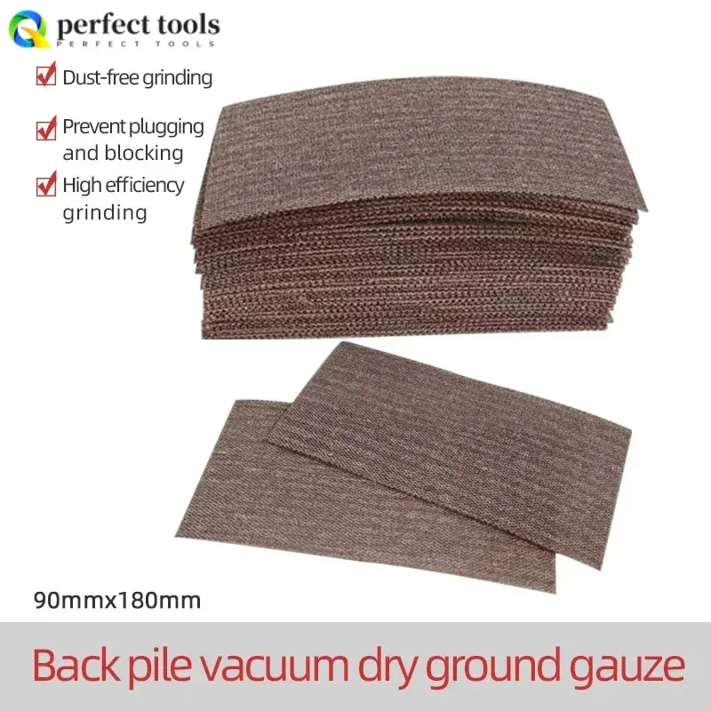 10 шт. 180*90 мм сетчатые шлифовальные диски (листы) для авто, без пыли, с защитой от засорения, зернистость 80-400, на липучке, для шлифовки автомобилей и дерева