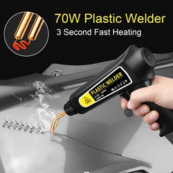 70W plastic welding machine, special for car bumper repair, hot staple gun plastic welding equipment