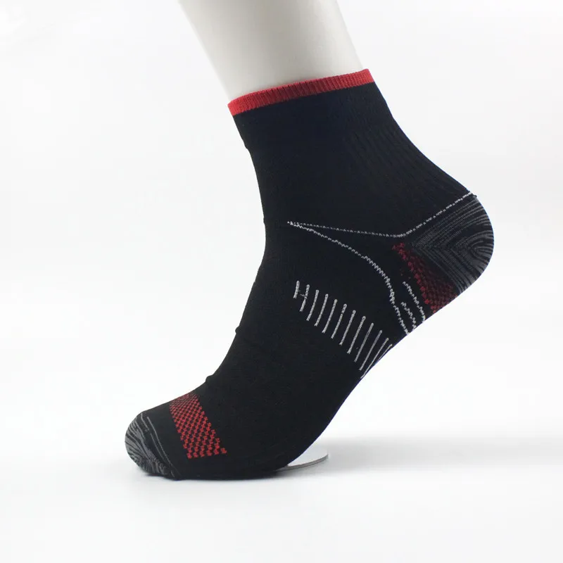 1 Pair New Miracle Foot Compression Sock Anti-Fatigue Plantar Fasciitis Heel Spurs Pain Sock for Men Women Calcetines Ciclista