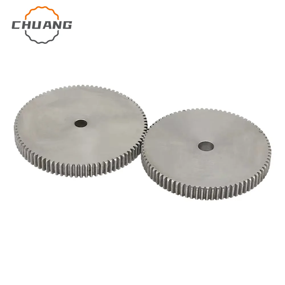1 متر سبير جير 92T/94T/95T/96T/97T/98T/100T/105 الأسنان SC45 #   مادة الكربون الصلب ملحقات نقل التروس الأسطوانية 1 م