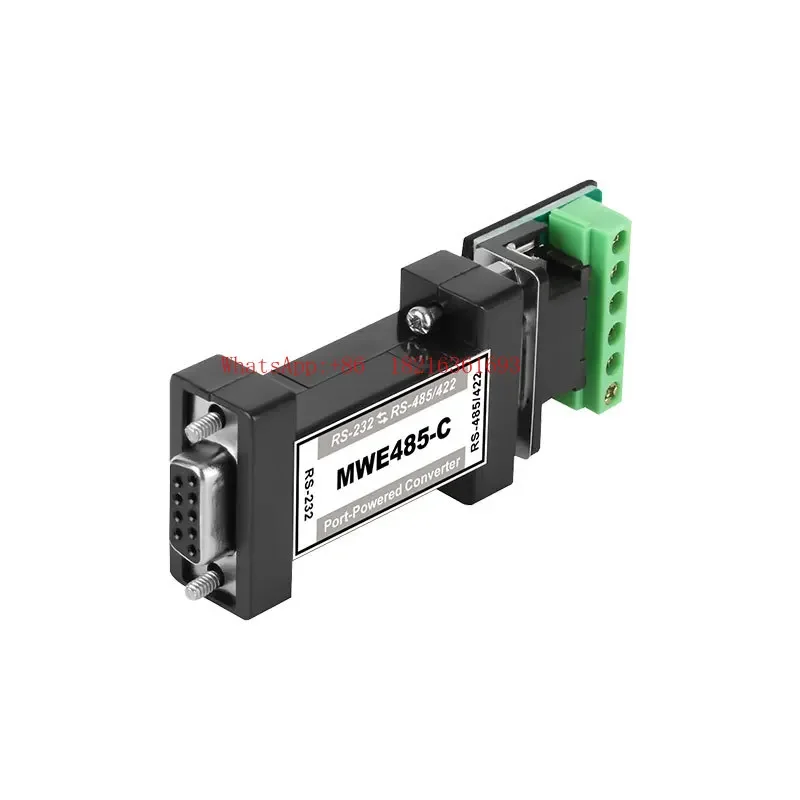 Latest Arrival Industrial Grade RS232 To RS485/RS422 Converter, Passive Lightning Protection And Anti-static MWE485-C