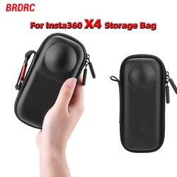 Storage Case For Insta360 X4 Anti-Scratch Shock Absorption Protection Carry Bag For Insta 360X4 Sports Camera Accessories