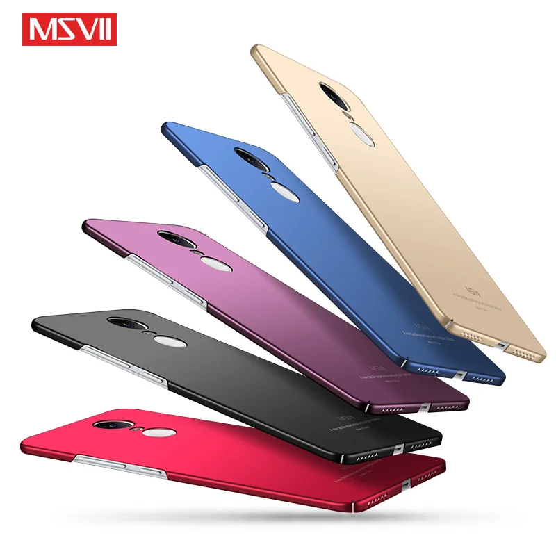 For Redmi Note 4x Case Msvii Ultra Thin Hard PC Matte Cover For Xiaomi Redmi Note 4 Global Version Xaomi Note4x Note4 Pro Cases