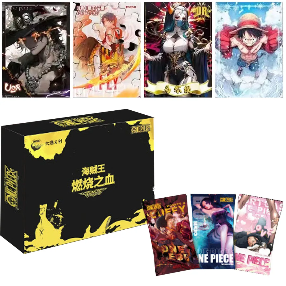 Wholesale One Piece Card Age of Evil Luffy Boa Hancock Anime Rare Collections Cards Children Toys Gifts Genuine One Piece Cards