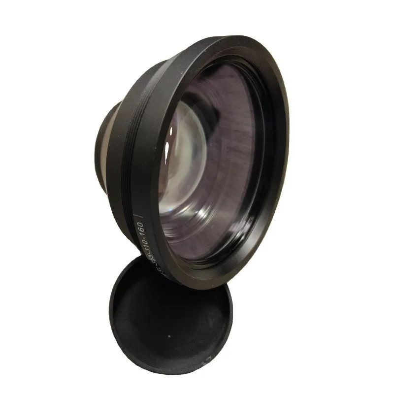 Pezzi di ricambio per apparecchiature Lente di messa a fuoco Lunghezza d'onda 355nm F-theta Lente di messa a fuoco UV Prezzo Lente da campo in fibra per pennarello UV