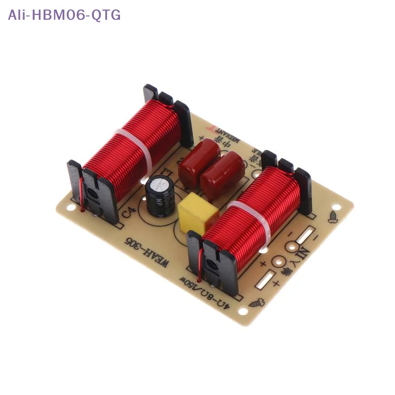 [New] 3 Way HiFi Speaker Frequency Divider 150W Audio Crossover Filter Treble Alto Bass Frequency Divider For Home Use