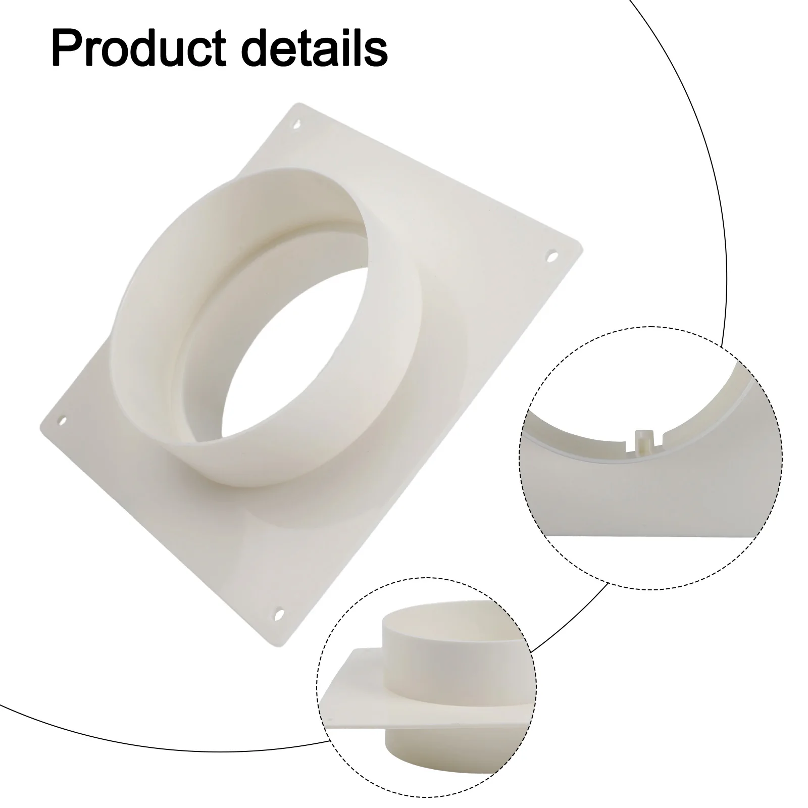 Cold Air Blocker Backflow Preventer For Home Use Convenient DIY Installation Multi-Scenario Use For Air Conditioning