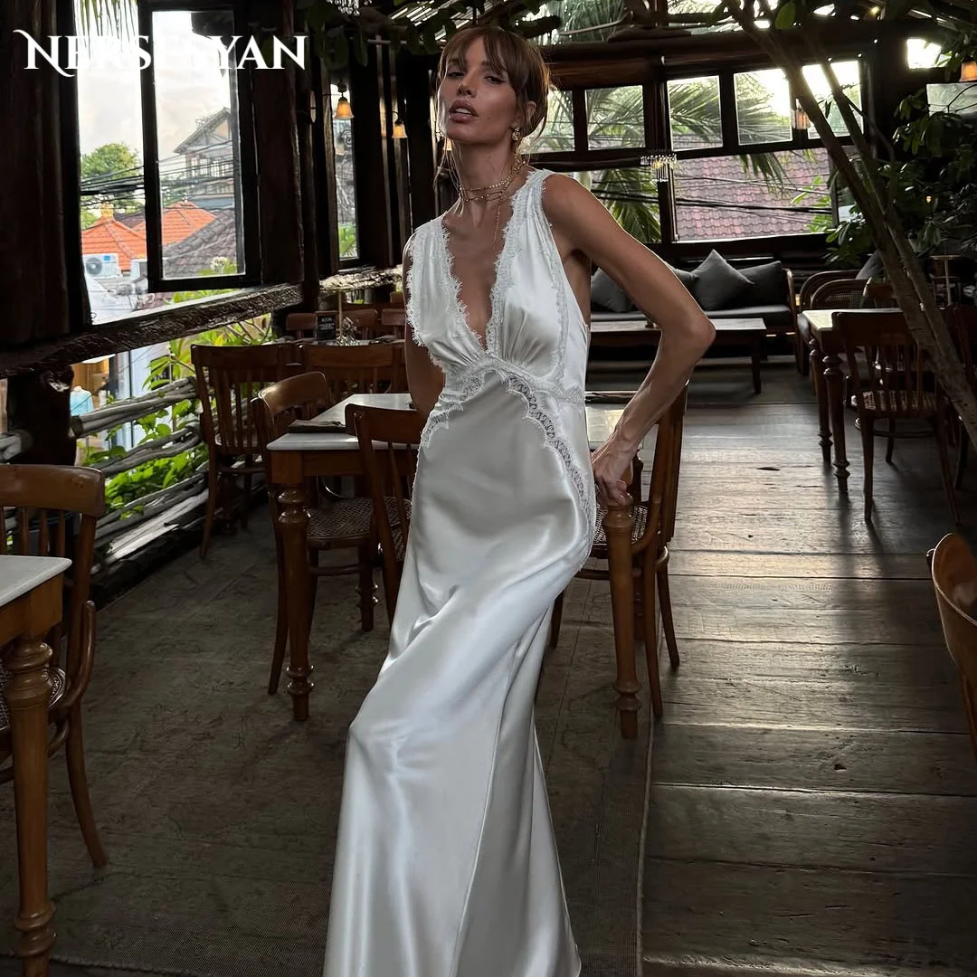 Nersesyan luxe sirène dentelle robes de soirée Appliques robe formelle dos nu femmes robes de soirée 2026 pлаokubе жхаakiе personnalisé