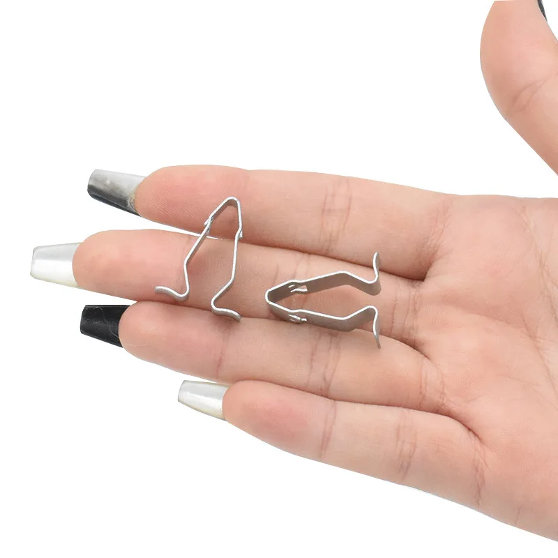 

10/20Pcs Car Seat Guard Buckle V-Shaped Interior Panel Seat Backrest Iron Clip 8Z0867276 For Audi A3 A4 A5 A6 A8 Q3 Q5 Q7 Tt