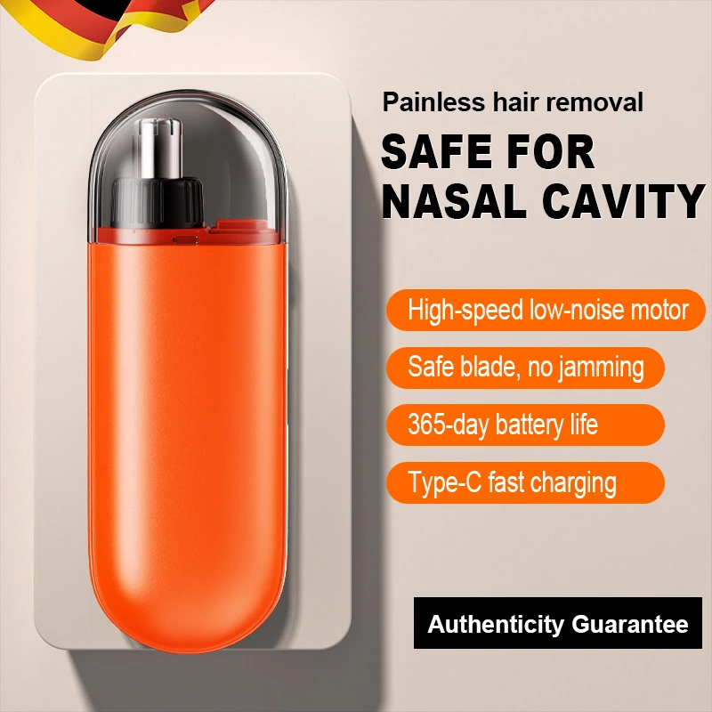 New electric nose hair trimmer for men, a powerful tool for 