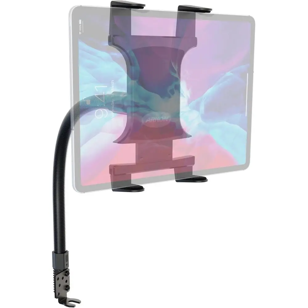 

Крепление для планшета в автомобиль с 22-дюймовым кронштейном и креплением на направляющую сиденья | Универсальный держатель для планшета | Идеально подходит для легковых и грузовых автомобилей.