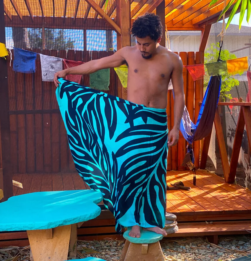 Beach Sarong Cover up Wrap Bikini Swimwear Dress Lavava Women Tie Dye Pareo Top Quality Beach Sarong  Flower Sarongs