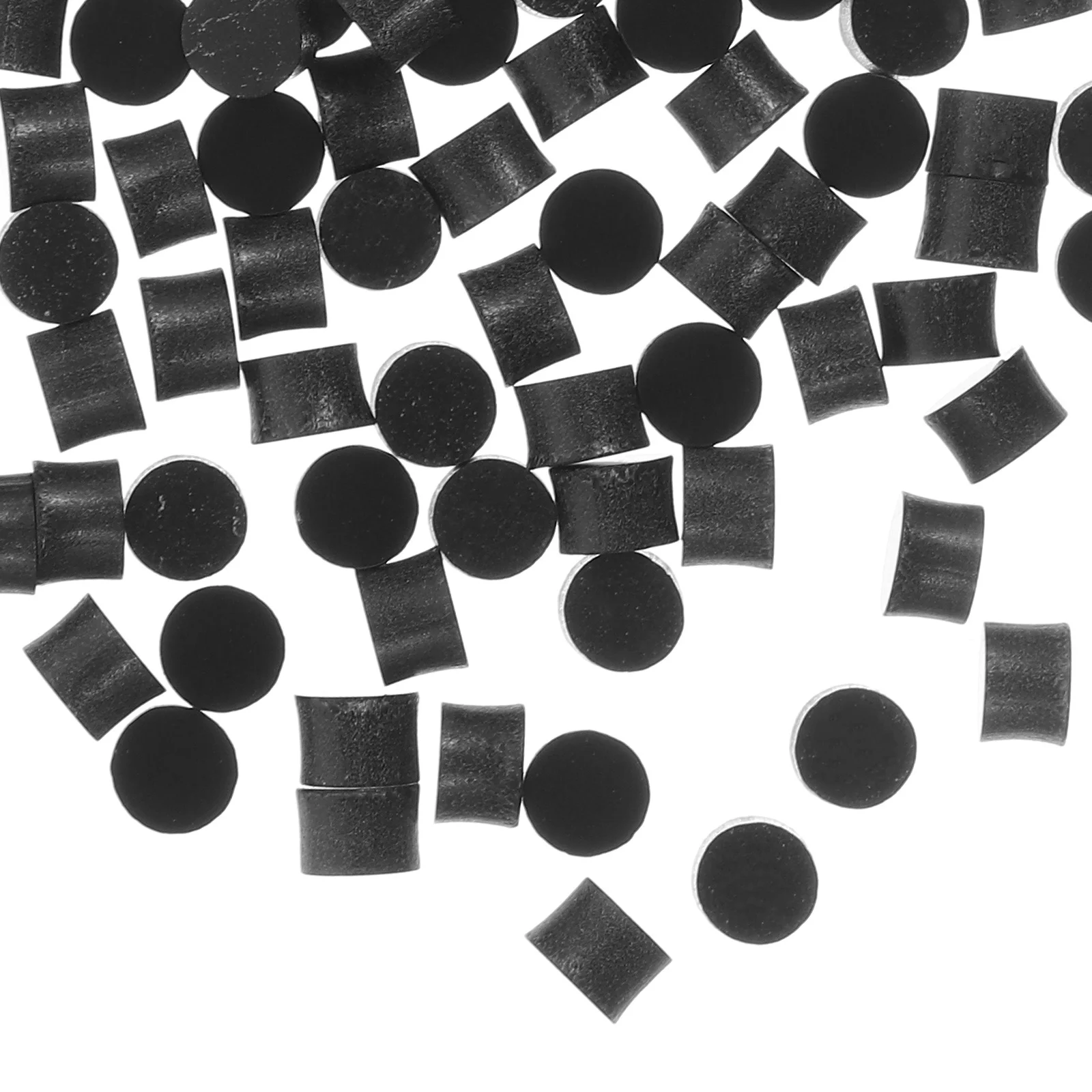 

100Pcs Round Acrylic Inlay Dots Guitar Fingerboard Markers Durable Inlay Material for Ukulele Mandolin Banjo Fingerboard Dot