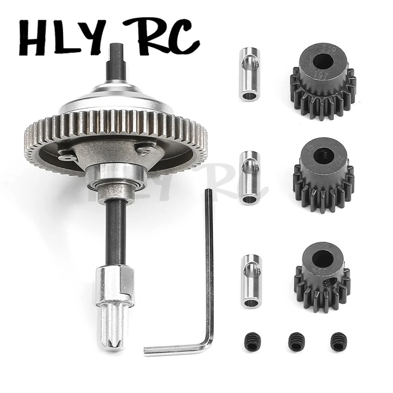 

Metal 6780 Complete Center Differential Kit 15+17+19T Pinion Gear for Traxxas Slash 4x4 Stampede Rustler Hoss 4x4 Upgrade Parts