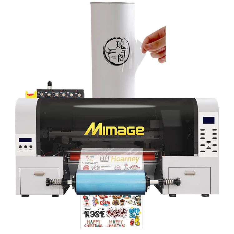 Uv Printer Dtf With Two Printing Technologies Equipped With Four  Printing Heads for Various Packaging Labels
