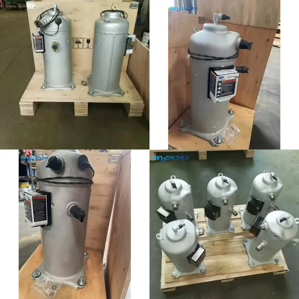 

Marine Scroll Compressor for Air Conditioner ZMD18KVE-TFD-275 3PH 380V 50Hz Refrigeration Compressor HVAC Compressor