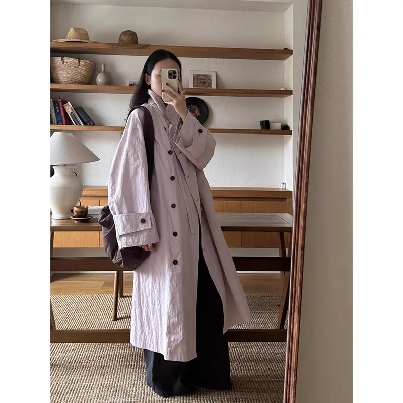 

Autumn Winter Large Size 2300 Pound ell Poer Long Coat ex Lazy Sle Warmth Outerwear ular Selling Coat Big Coat